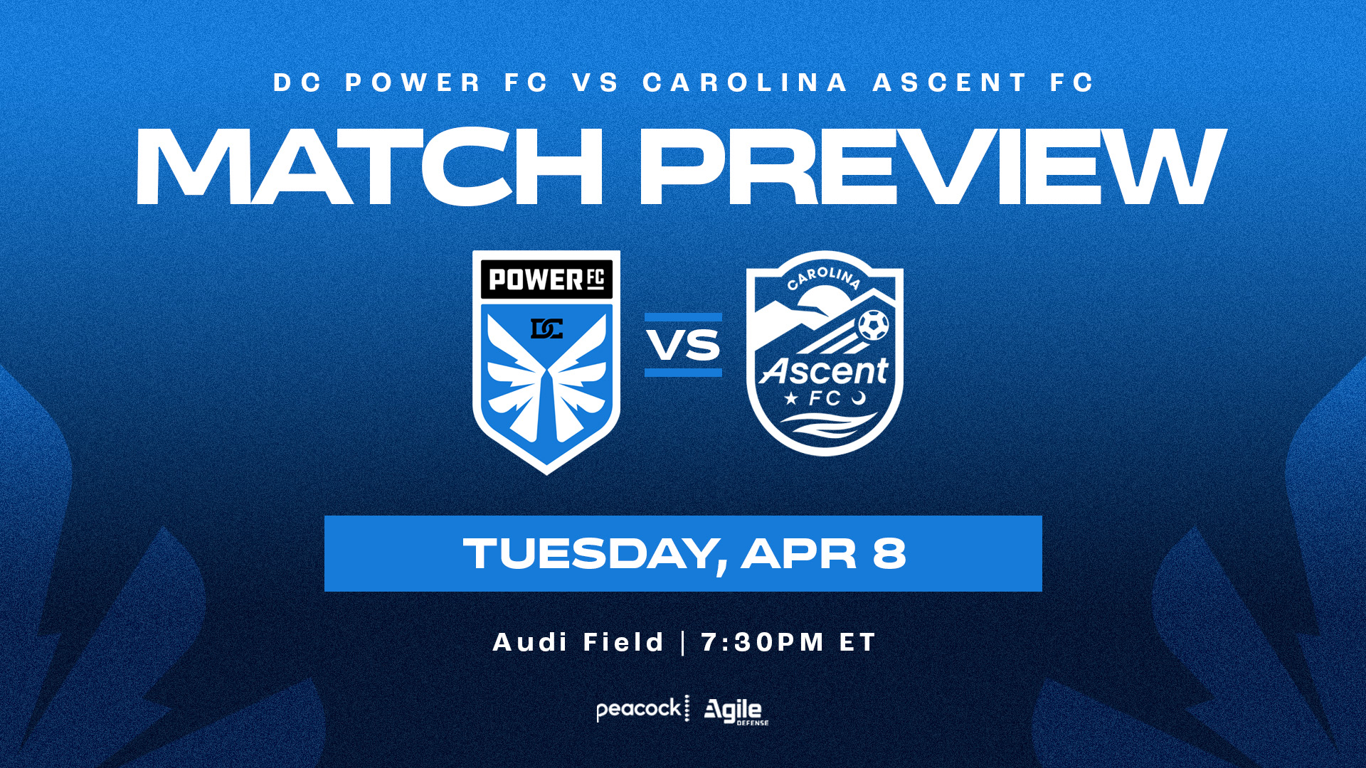 MATCH PREVIEW: Power FC looks to bounce back against Carolina Ascent FC at Audi Field featured image