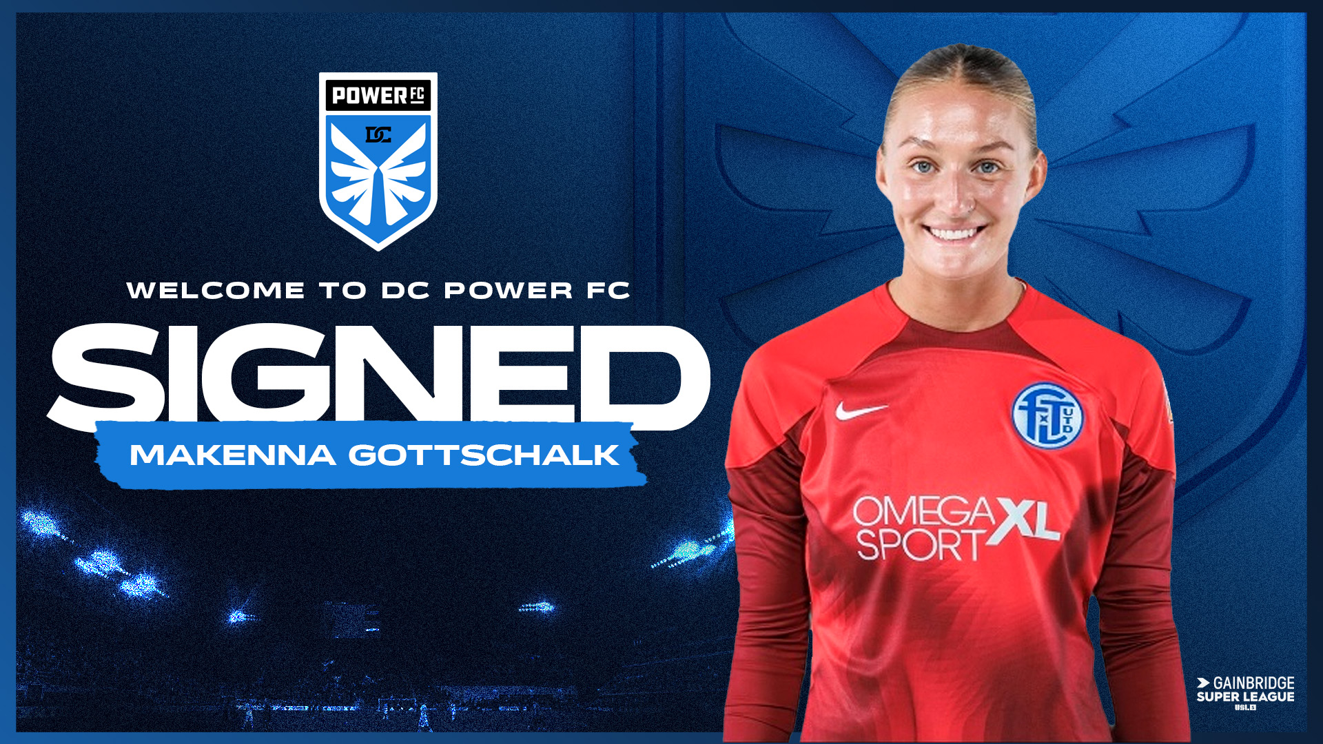 DC Power Football Club Signs Fort Lauderdale United FC Goalkeeper Makenna Gottschalk featured image