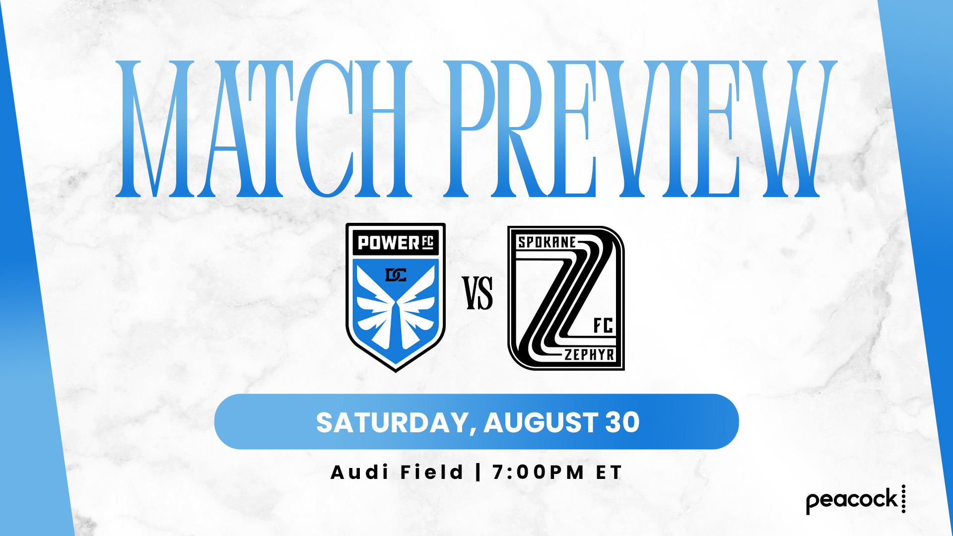 MATCH PREVIEW: DC Power Football Club Opens 2025/26 Home Season Against Spokane Zephyr FC Saturday Night featured image