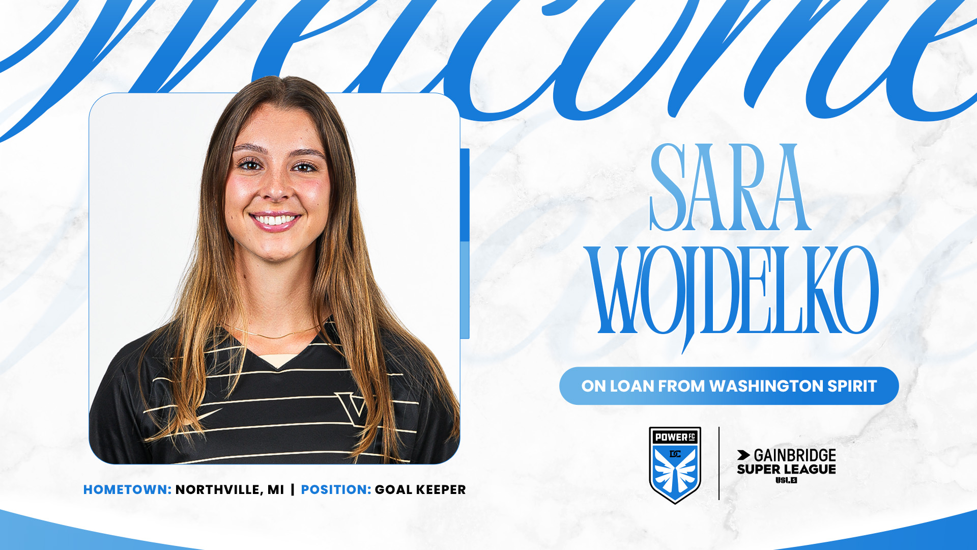 DC Power FC Acquire Washington Spirit Goalkeeper Sara Wojdelko on Loan Through 2025/26  featured image