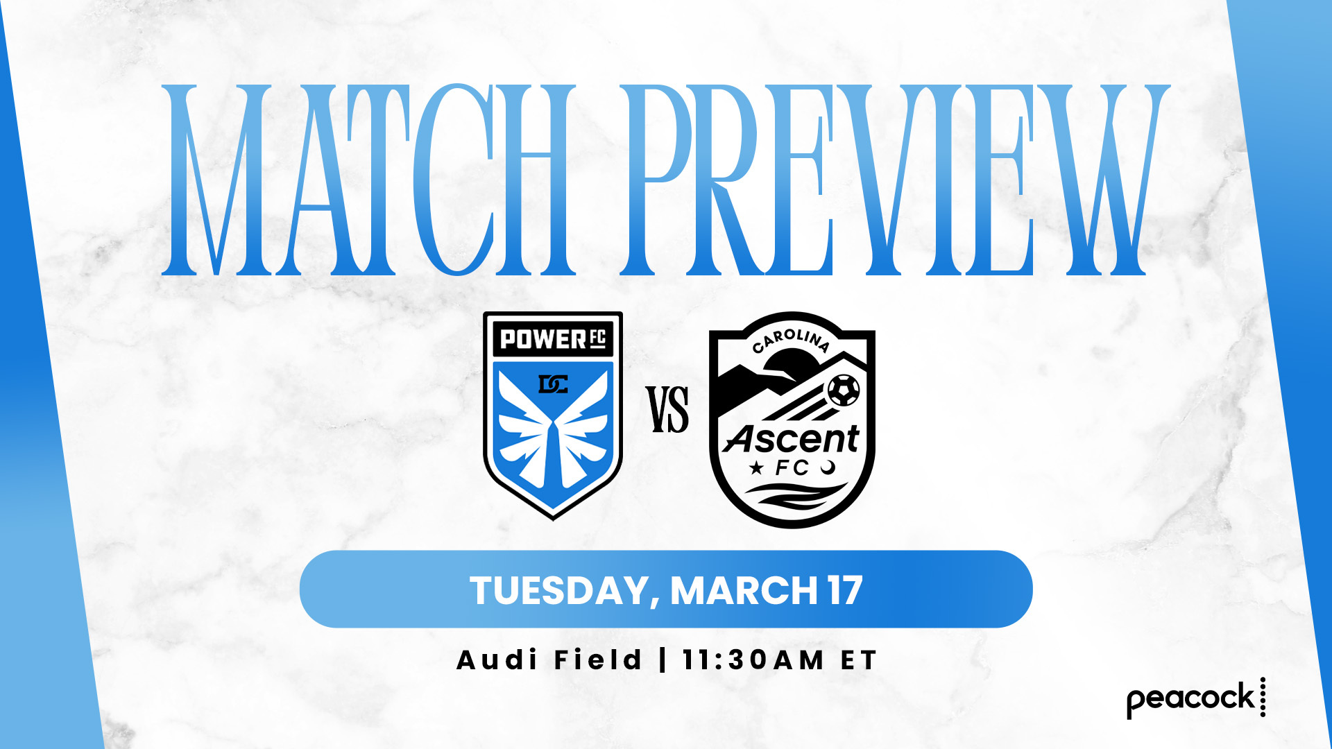 MATCH PREVIEW: DC Power FC Hosts Carolina Ascent FC for Field Trip Day featured image