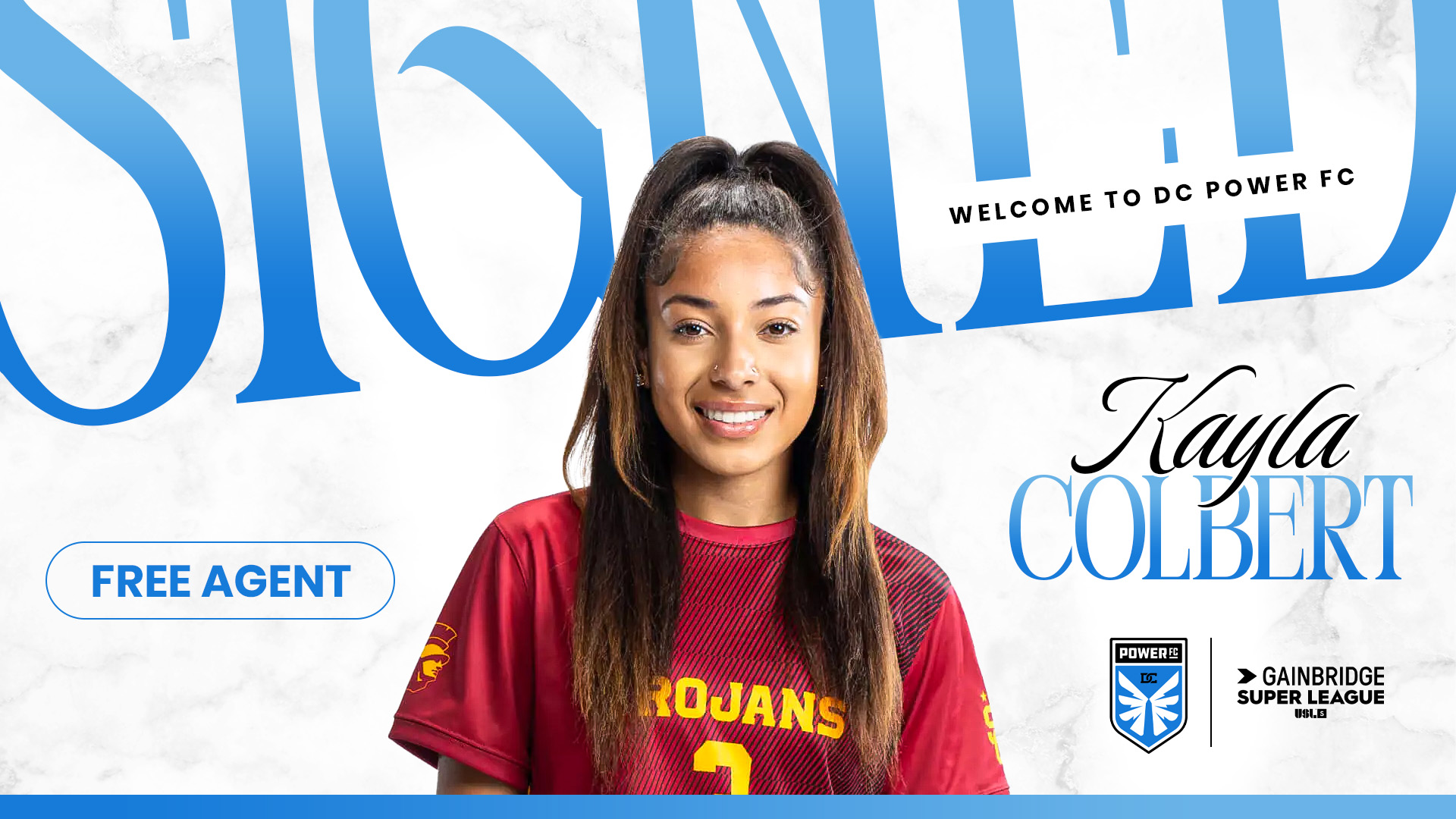 DC Power Football Club Sign Forward Kayla Colbert  featured image