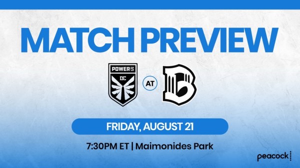 Match Preview: DC Power FC at Brooklyn FC | Friday, August 21, 2026