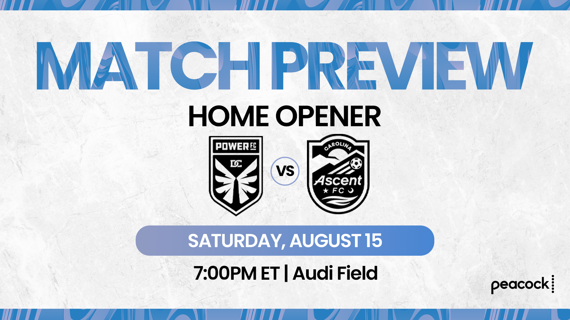 MATCH PREVIEW: DC Power FC Opens 2026 Fall Season Against Carolina Ascent FC  featured image