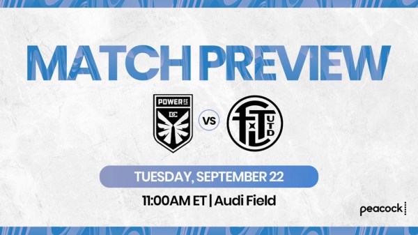 Match Preview: DC Power FC vs Fort Lauderdale United FC | Tuesday, September 22, 2026